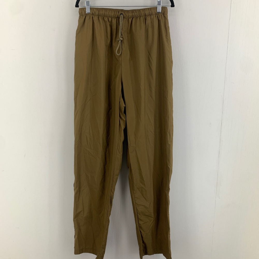 WT Wild Things Tactical Men XL Coyote Wind Pants 60033 Elastic Waist Lightweight